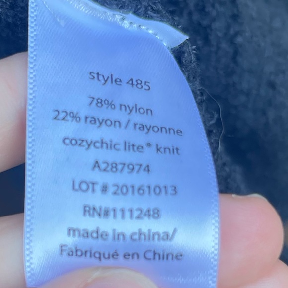 Barefoot Dreams Black Cardigan Medium - Picture 5 of 7